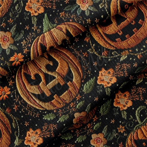 Embroidery Autumn Fall Halloween Rib Knit AA1814 & Get a Free $89.99 Embroidery Bundle