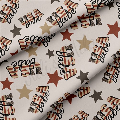 4th of July Patriotic Double Brushed Polyester Fabric Jersey Stretchy Soft Polyester Stretch Fabric