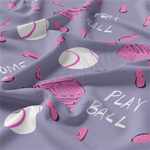 Baseball Double Brushed Polyester Fabric Jersey Stretchy Soft Polyester Stretch Fabric