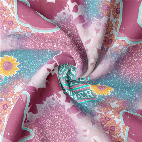 Dirt is Cowgirl Glitter DBP Fabric, DBP1571 & Get a Free $89.99 Embroidery Bundle