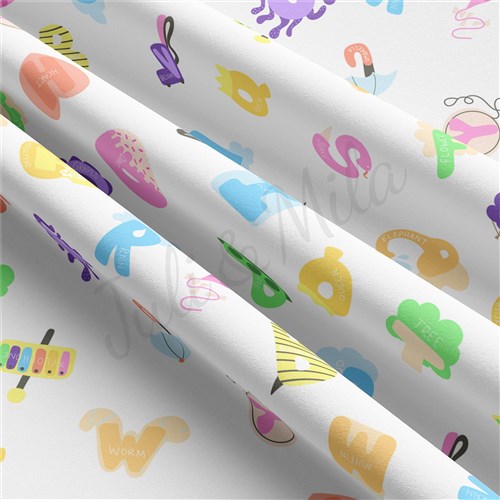 Back to School Double Brushed Polyester Fabric Jersey Stretchy Soft Polyester Stretch Fabric