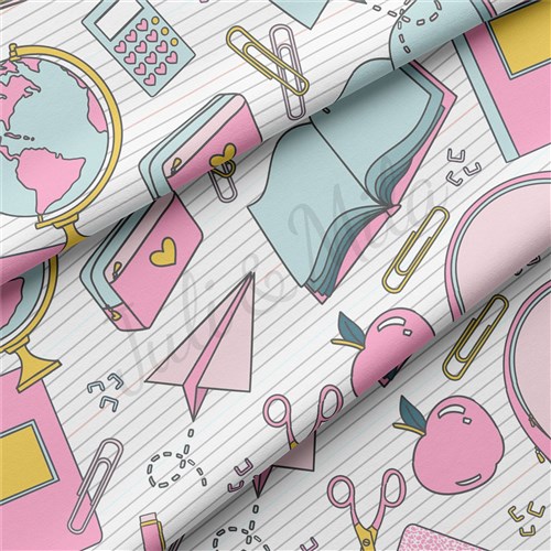Back to School Double Brushed Polyester Fabric Jersey Stretchy Soft Polyester Stretch Fabric