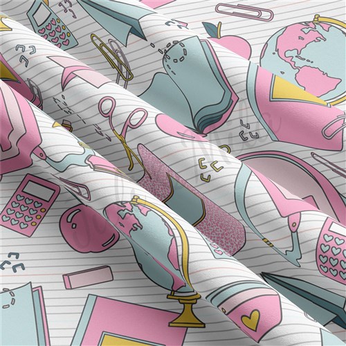 Back to School Double Brushed Polyester Fabric Jersey Stretchy Soft Polyester Stretch Fabric