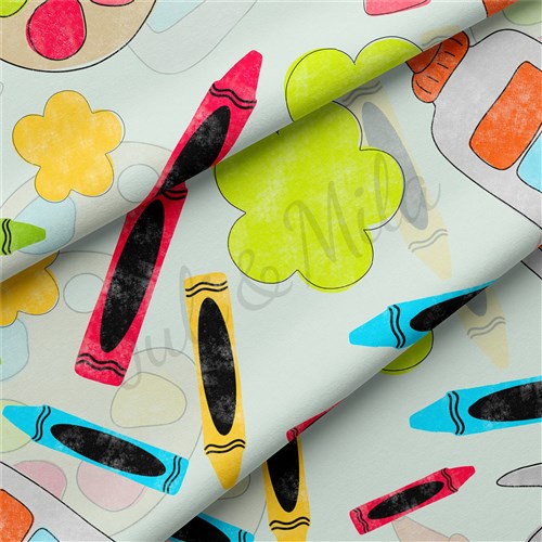 Back to School Double Brushed Polyester Fabric Jersey Stretchy Soft Polyester Stretch Fabric