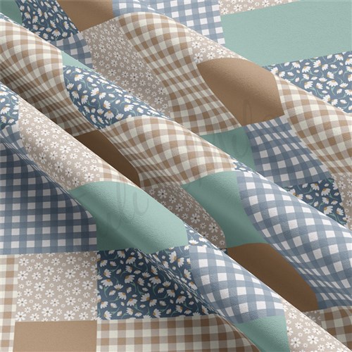 Patchwork Double Brushed Polyester Fabric Jersey Stretchy Soft Polyester Stretch Fabric