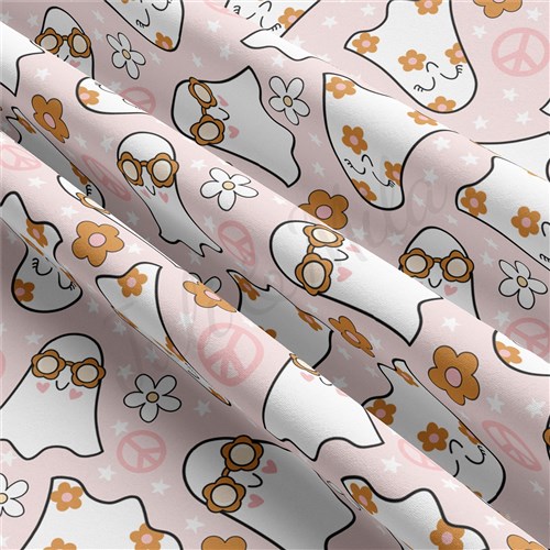 Fall Halloween Double Brushed Polyester Fabric Jersey Stretchy Soft Polyester Stretch Fabric