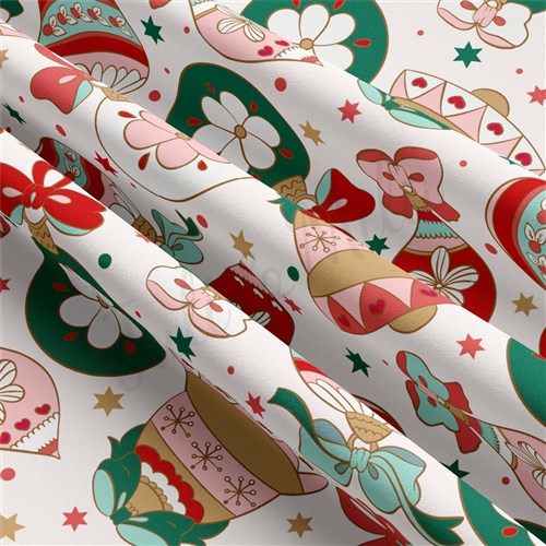 Christmas Double Brushed Polyester Fabric Jersey Stretchy Soft Polyester Stretch Fabric