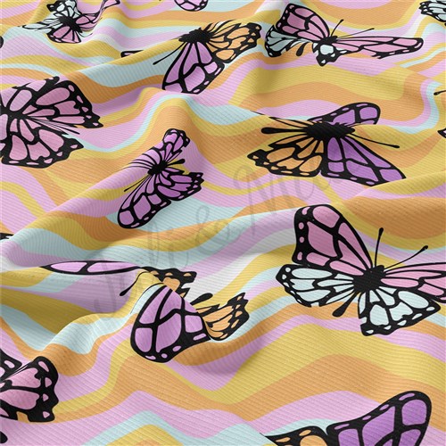 Butterfly Rib Knit Fabric, RBK1488 & Get a Free $89.99 Embroidery Bundle