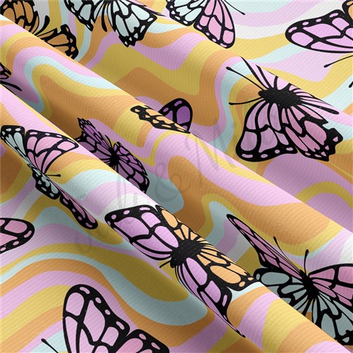 Butterfly Rib Knit Fabric, RBK1488 & Get a Free $89.99 Embroidery Bundle