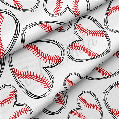 Softball Rib Knit Fabric, RBK227 & Get a Free $89.99 Embroidery Bundle