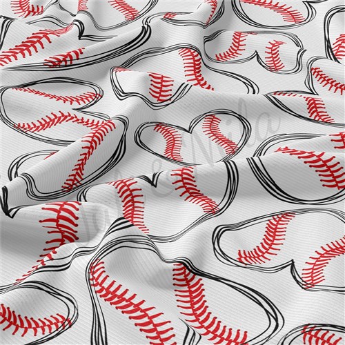 Softball Rib Knit Fabric, RBK227 & Get a Free $89.99 Embroidery Bundle