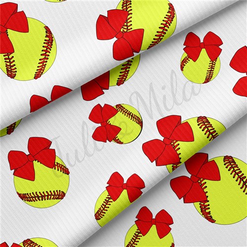 Softball Rib Knit Fabric, RBK1531 & Get a Free $89.99 Embroidery Bundle