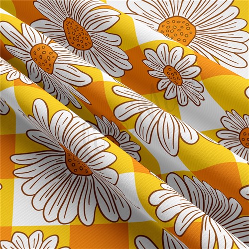 Floral Rib Knit Fabric, RBK1536 & Get a Free $89.99 Embroidery Bundle