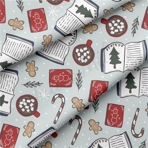 Christmas Double Brushed Polyester Fabric Jersey Stretchy Soft Polyester Stretch Fabric