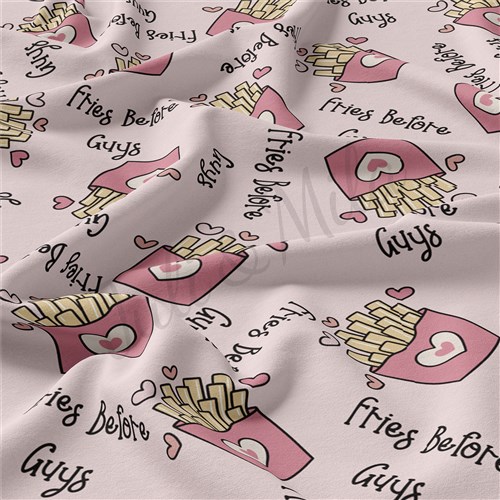 Valentine's Day Double Brushed Polyester Fabric Jersey Stretchy Soft Polyester Stretch Fabric