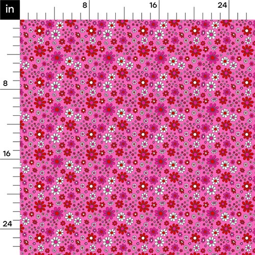 Valentine's Day Double Brushed Polyester Fabric Jersey Stretchy Soft Polyester Stretch Fabric