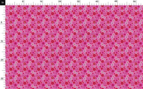 Valentine's Day Double Brushed Polyester Fabric Jersey Stretchy Soft Polyester Stretch Fabric