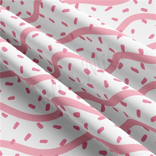 Valentine's Day Double Brushed Polyester Fabric Jersey Stretchy Soft Polyester Stretch Fabric