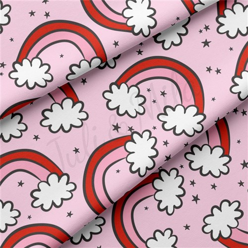 Valentine's Day Double Brushed Polyester Fabric Jersey Stretchy Soft Polyester Stretch Fabric