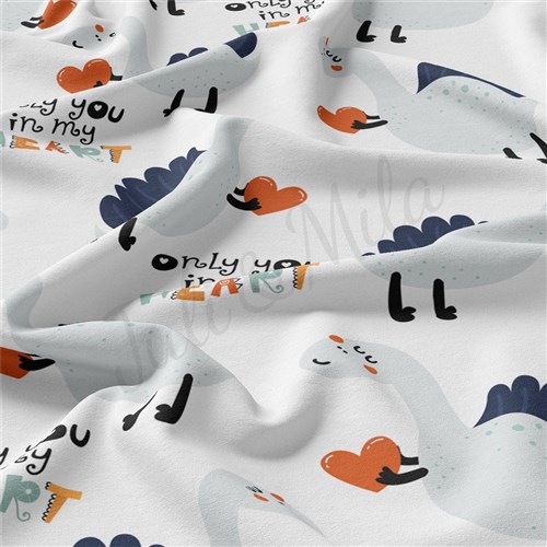 Valentine's Day Double Brushed Polyester Fabric Jersey Stretchy Soft Polyester Stretch Fabric