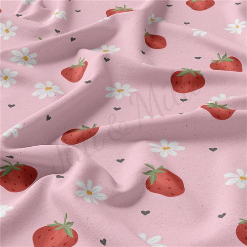 Valentine's Day Double Brushed Polyester Fabric Jersey Stretchy Soft Polyester Stretch Fabric