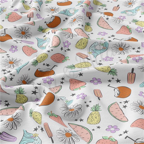 Summer Double Brushed Polyester Fabric Jersey Stretchy Soft Polyester Stretch Fabric