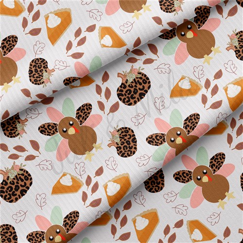 Rib Knit Fabric, RBKleopardthanksgiving & Get a Free $89.99 Embroidery Bundle