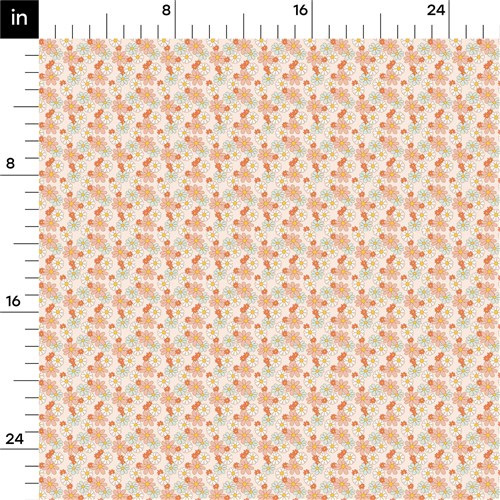 Floral Rib Knit Fabric, RBK221 & Get a Free $89.99 Embroidery Bundle