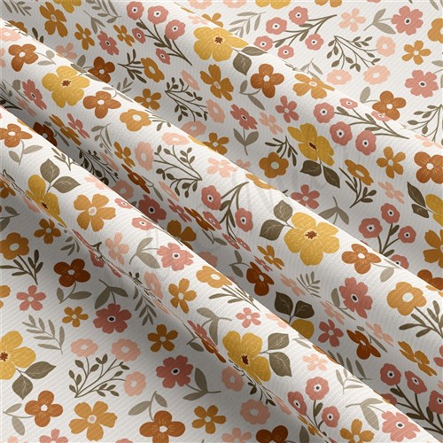 Floral Rib Knit Fabric, RBK2177 & Get a Free $89.99 Embroidery Bundle