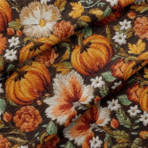 Embroidery Autumn Fall Halloween Rib Knit RBK1820 & Get a Free $89.99 Embroidery Bundle