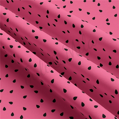 Watermelon Double Brushed Polyester Fabric Jersey Stretchy Soft Polyester Stretch Fabric
