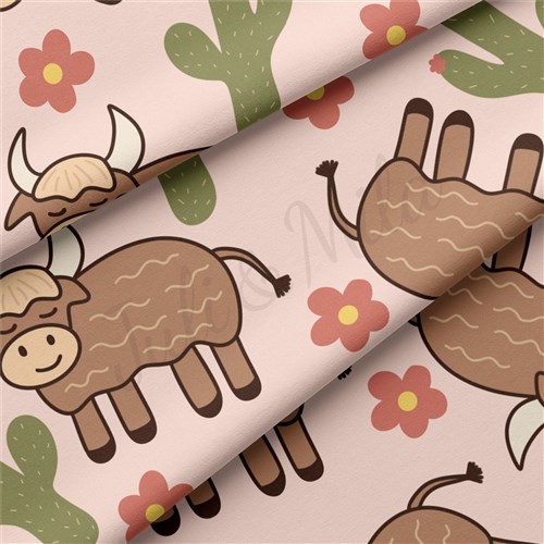 Boho Western Double Brushed Polyester Fabric Jersey Stretchy Soft Polyester Stretch Fabric