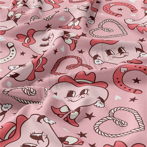 Valentine's Day Double Brushed Polyester Fabric Jersey Stretchy Soft Polyester Stretch Fabric