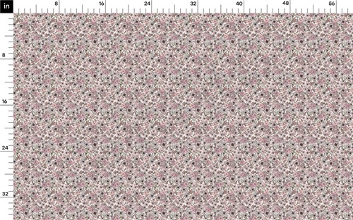 Floral Floral Flowers Double Brushed Polyester Fabric Jersey Stretchy Soft Polyester Stretch Fabric