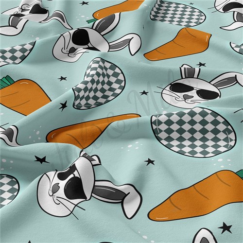 Easter Double Brushed Polyester Fabric Jersey Stretchy Soft Polyester Stretch Fabric