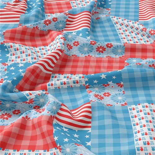 4th of July Patriotic DBP Fabric, DBP2079 & Get a Free $89.99 Embroidery Bundle
