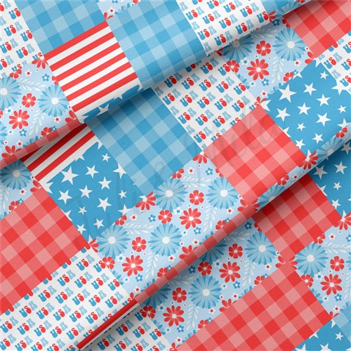 4th of July Patriotic DBP Fabric, DBP2079 & Get a Free $89.99 Embroidery Bundle