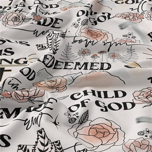 Easter Double Brushed Polyester Fabric Jersey Stretchy Soft Polyester Stretch Fabric