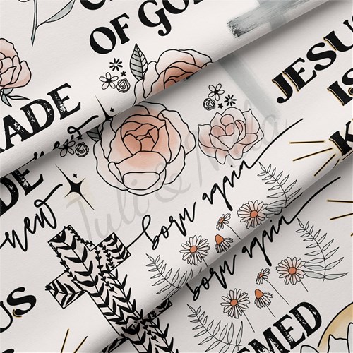 Easter Double Brushed Polyester Fabric Jersey Stretchy Soft Polyester Stretch Fabric
