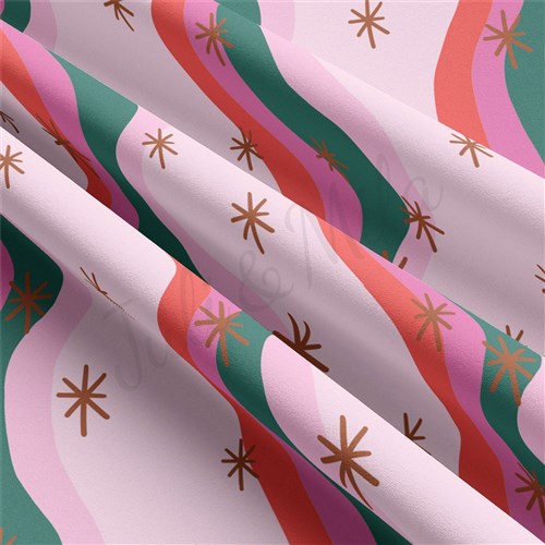 Christmas Double Brushed Polyester Fabric Jersey Stretchy Soft Polyester Stretch Fabric