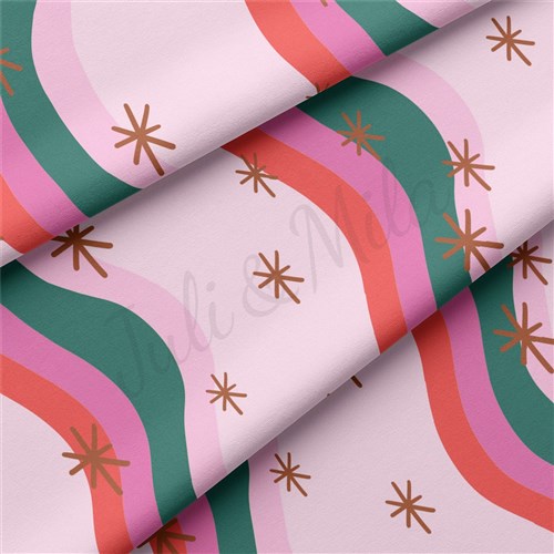 Christmas Double Brushed Polyester Fabric Jersey Stretchy Soft Polyester Stretch Fabric