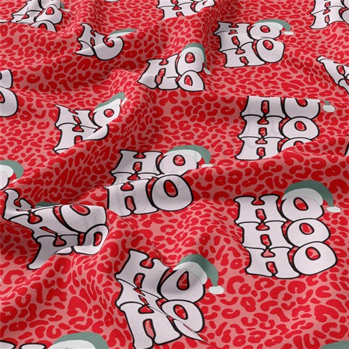 Christmas Double Brushed Polyester Fabric Jersey Stretchy Soft Polyester Stretch Fabric