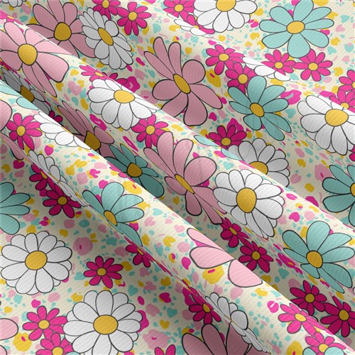 Floral Rib Knit Fabric, RBK1569 & Get a Free $89.99 Embroidery Bundle
