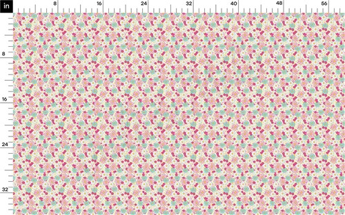 Floral Rib Knit Fabric, RBK1569 & Get a Free $89.99 Embroidery Bundle
