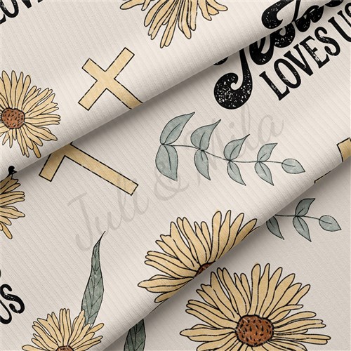 Rib Knit Fabric, RBKjesusloveus & Get a Free $89.99 Embroidery Bundle