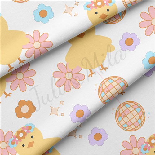 Easter Double Brushed Polyester Fabric Jersey Stretchy Soft Polyester Stretch Fabric