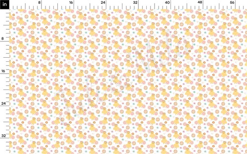 Easter Double Brushed Polyester Fabric Jersey Stretchy Soft Polyester Stretch Fabric