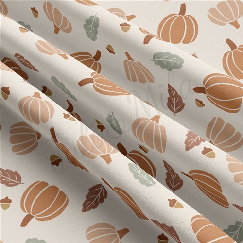 Halloween Autumn Fall Double Brushed Polyester Fabric Jersey Stretchy Soft Polyester Stretch Fabric