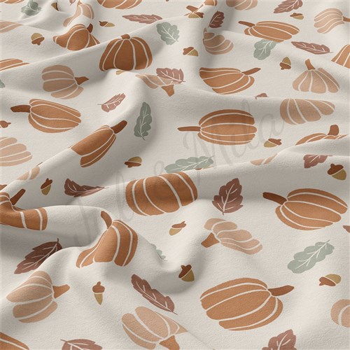 Halloween Autumn Fall Double Brushed Polyester Fabric Jersey Stretchy Soft Polyester Stretch Fabric