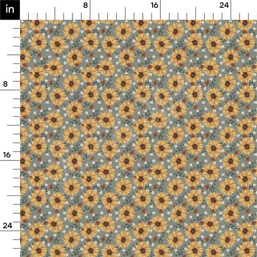 DBPsunflowers Double Brushed Polyester Fabric Jersey Stretchy Soft Polyester Stretch Fabric